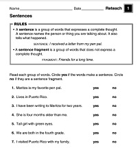 Treasures - Reteach Grade 4 Treasures - Reteach Grade 4