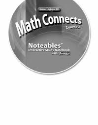 California Mathematics (Concepts Skills Problem Solving) Grade 6 Noteables Interactive Study Notebook