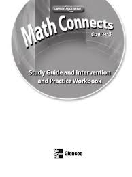 California Mathematics (Concepts Skills Problem Solving) Grade 6 Study Guide and Intervention Workbook