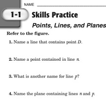 California Geometry (Concepts Skills and Problem Solving) Skills Practice