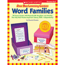 Shoe Box Learning Centers Word Families Shoe Box Learning Centers Word Families