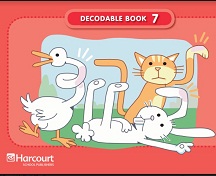 HARCOURT - Grade 1 Decodable Book 7