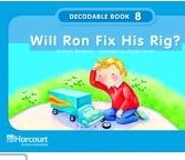 HARCOURT - Grade Kindergarten Decodable Book 8 HARCOURT - Grade Kindergarten Decodable Book 8