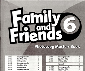 Family and Friends 6 Photocopy Masters Book