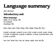 OXFORD Happy House 2 Language Summary OXFORD Happy House 2 Language Summary