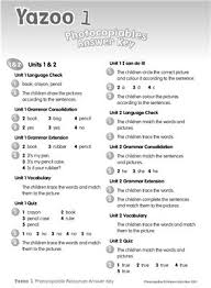 Yazoo 1 Photocopiable Resources Yazoo 1 Photocopiable Resources