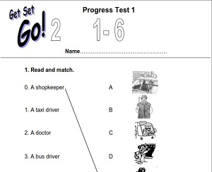 Get Set Go 2 Progress Tests