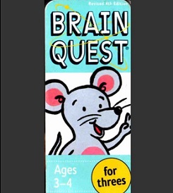 Brain Quest Ages 3-4 For Threes Revised 4th Edition